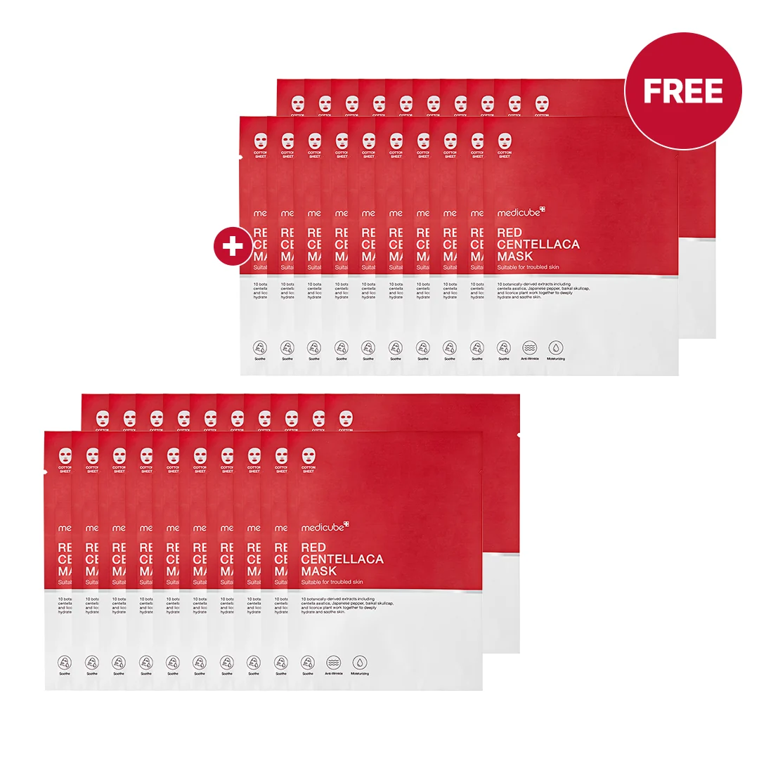 Medicube Red Centellaca Treatment - 2 MASKS - Image 4