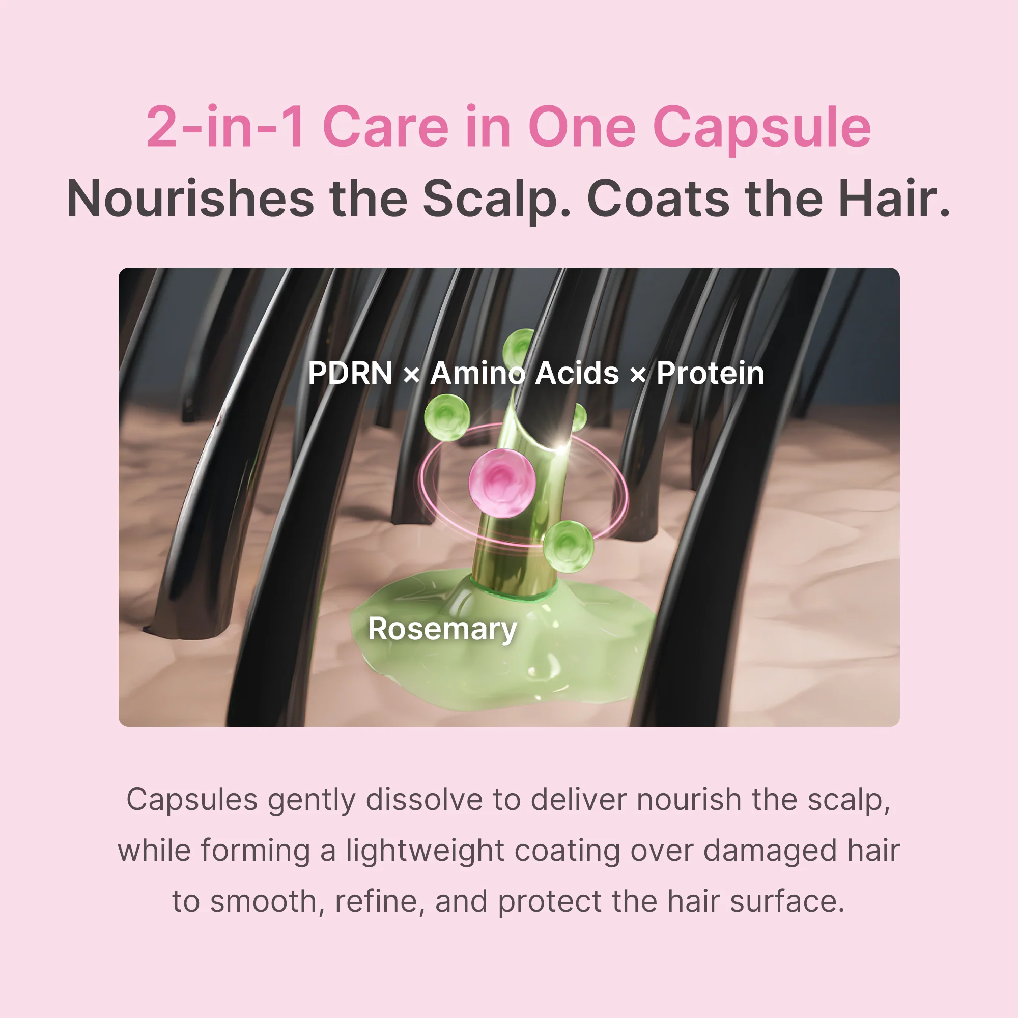 Medicube Rosemary PDRN Hair & Scalp Conditioner Serum - Image 6