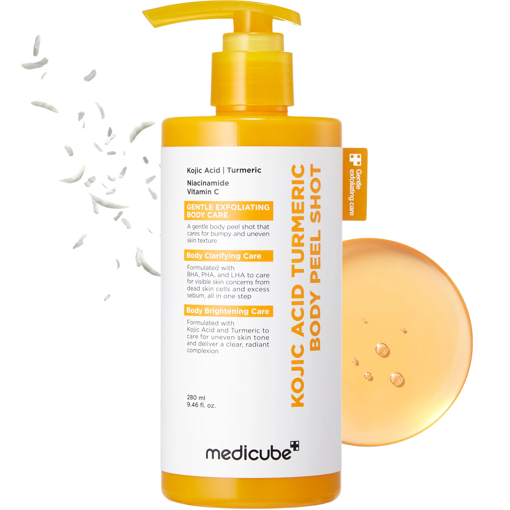 Medicube Kojic Acid Turmeric Body Peel Shot Serum