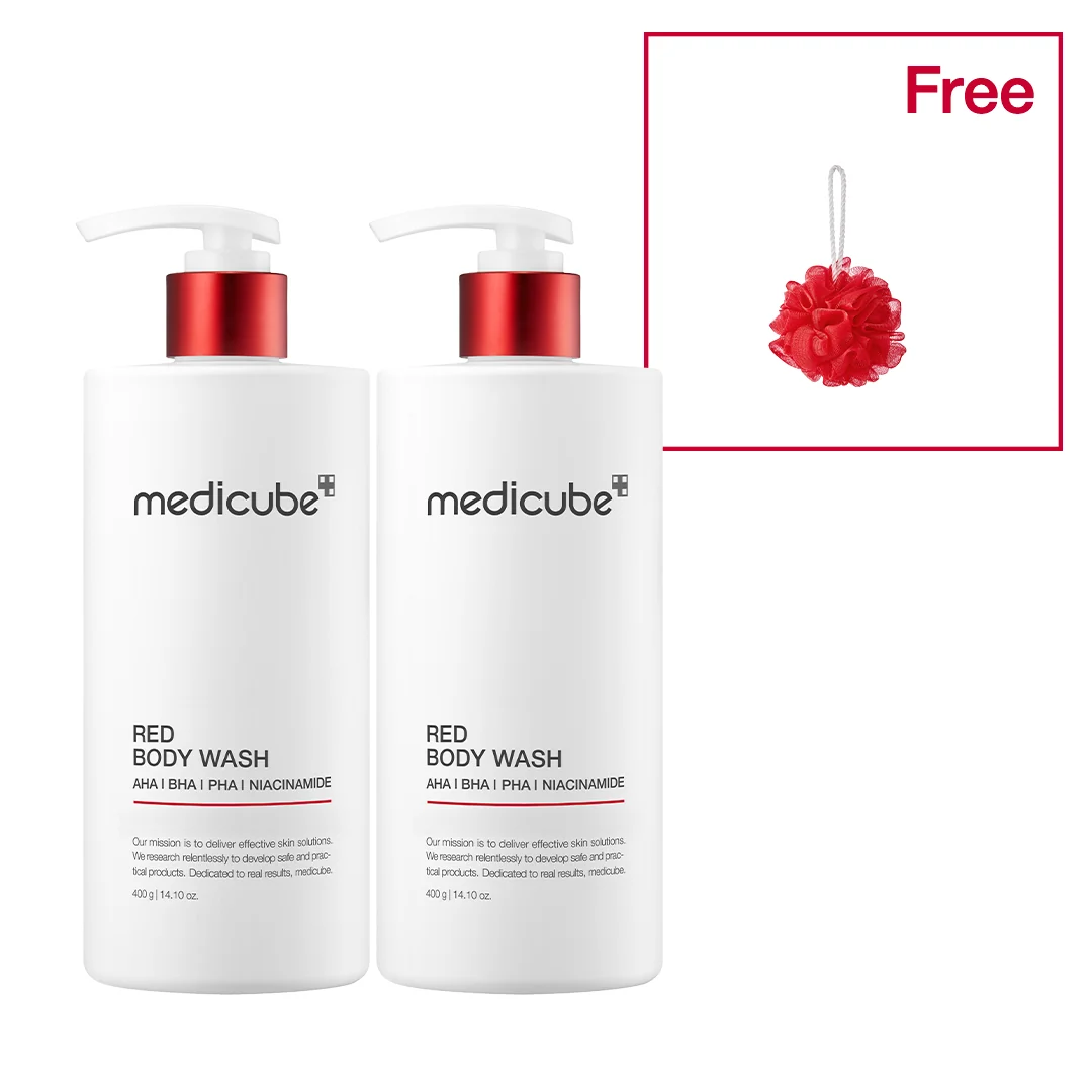 Medicube Red Body Wash - 4 PACK(+GIFT) Fragrance - Image 11
