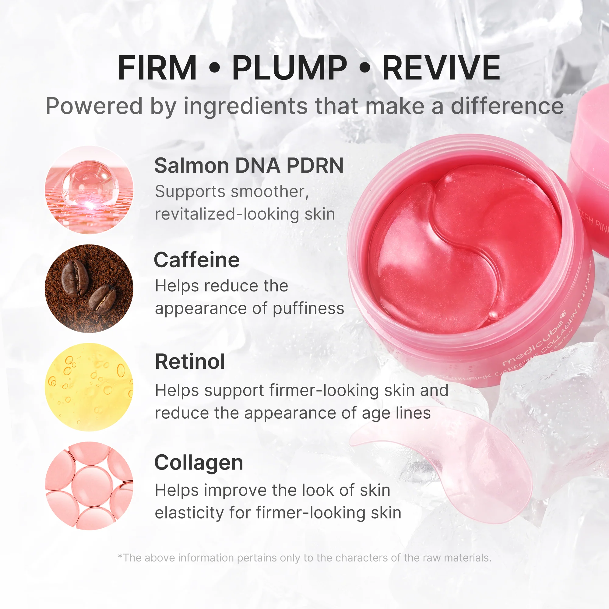 Medicube PDRN Caffeine Collagen Eye Patch Bag - Image 3