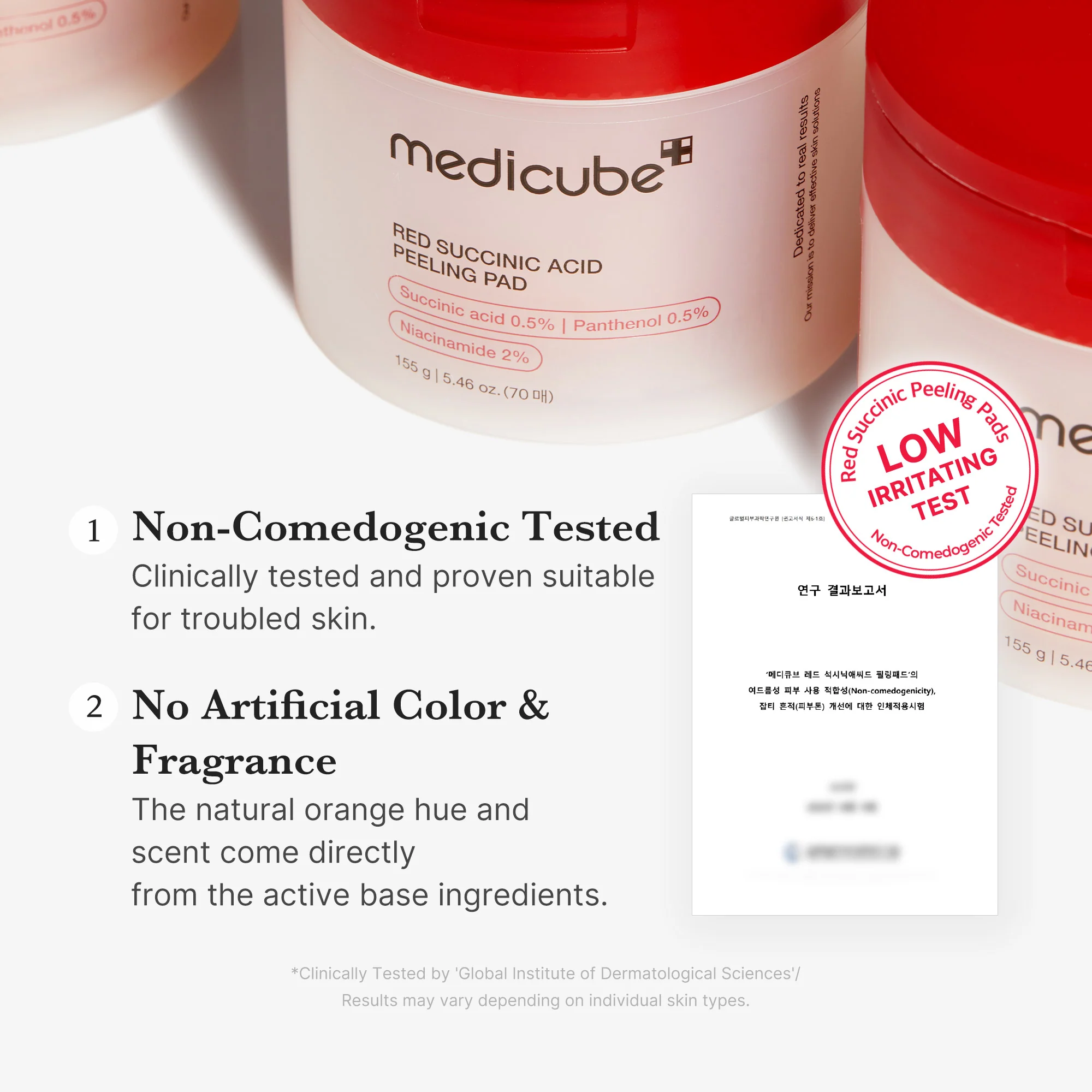 Medicube Red Succinic Acid Panthenol Pads - 2 PACK Toner - Image 6