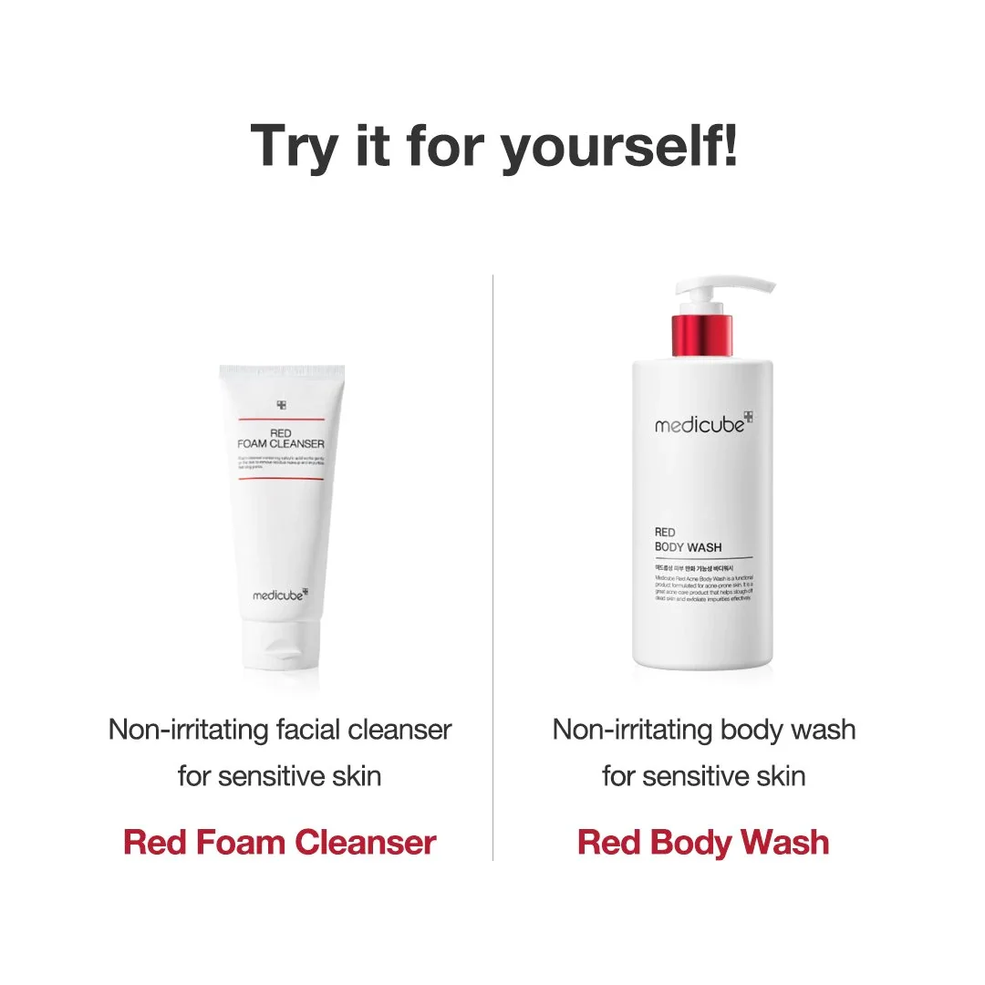 Medicube Red Body Wash - 4 PACK(+GIFT) Fragrance - Image 10
