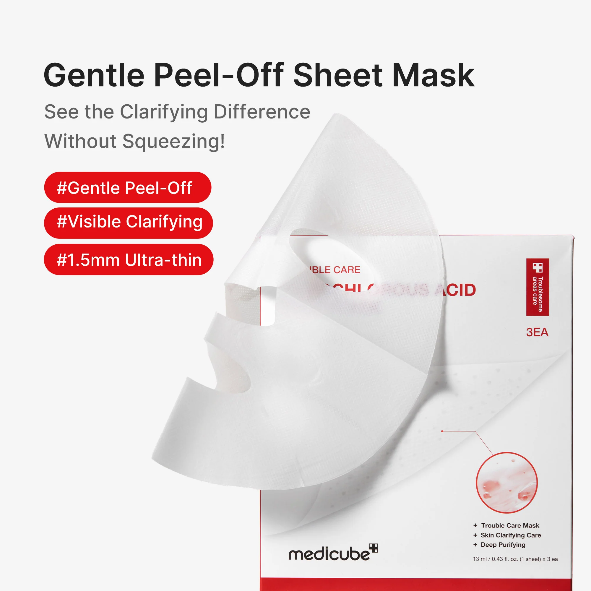 Medicube Hypochlorous Acid Peel Treatment Mask - Image 2
