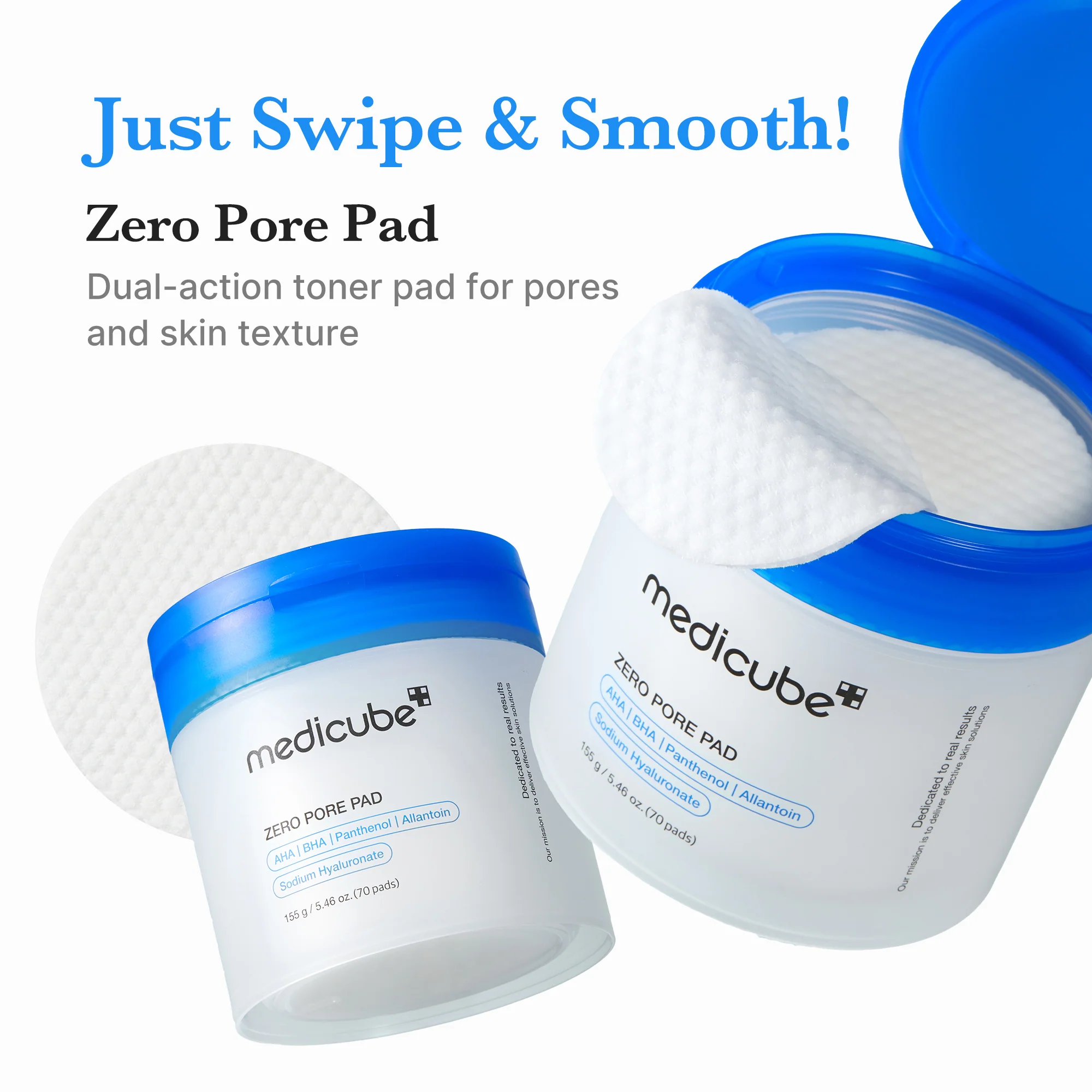 Medicube Zero Pore Pads - 2 PACK(+GIFT) Oil - Image 3