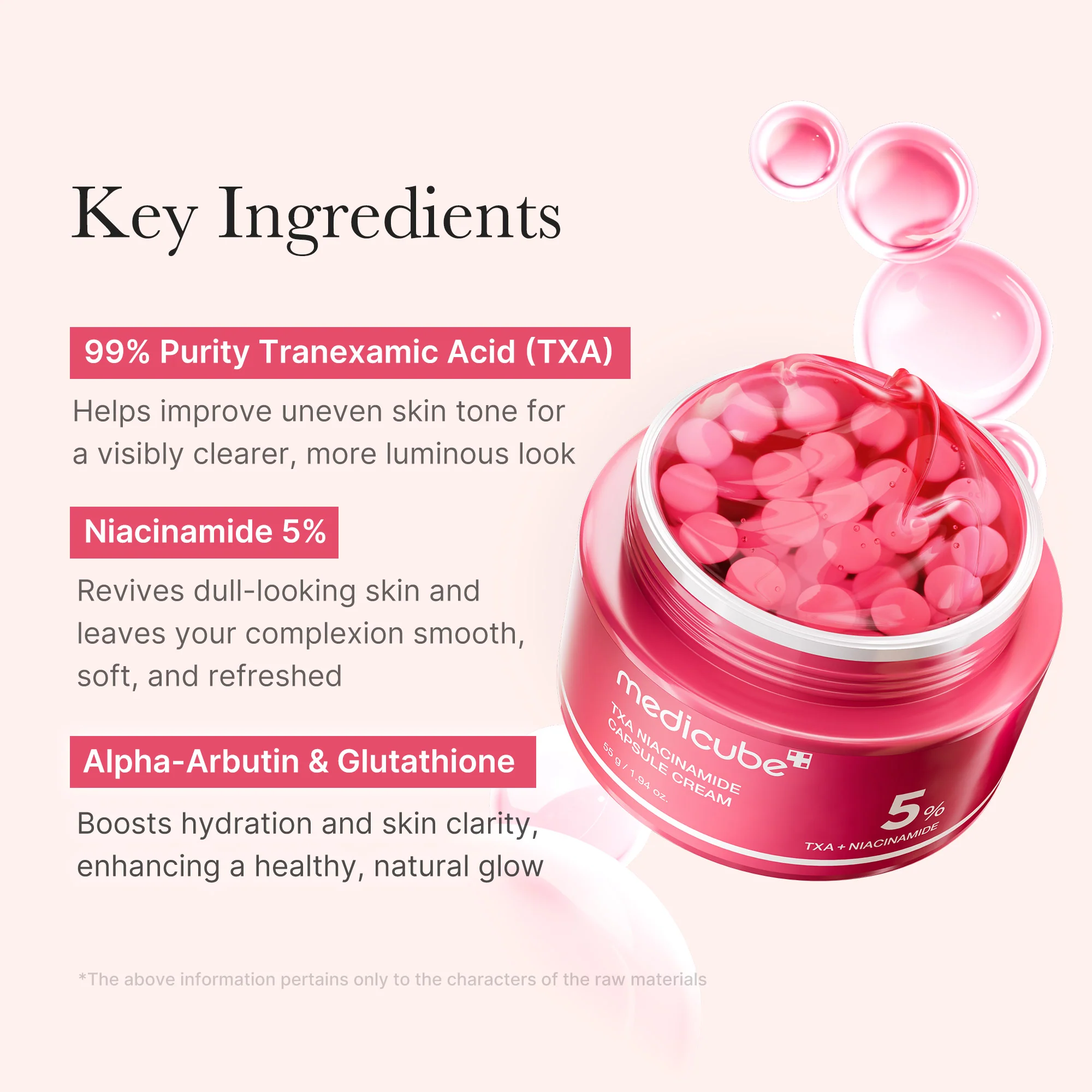 Medicube TXA Niacinamide Capsule Cream - 2PACK(+GIFT) - Image 3