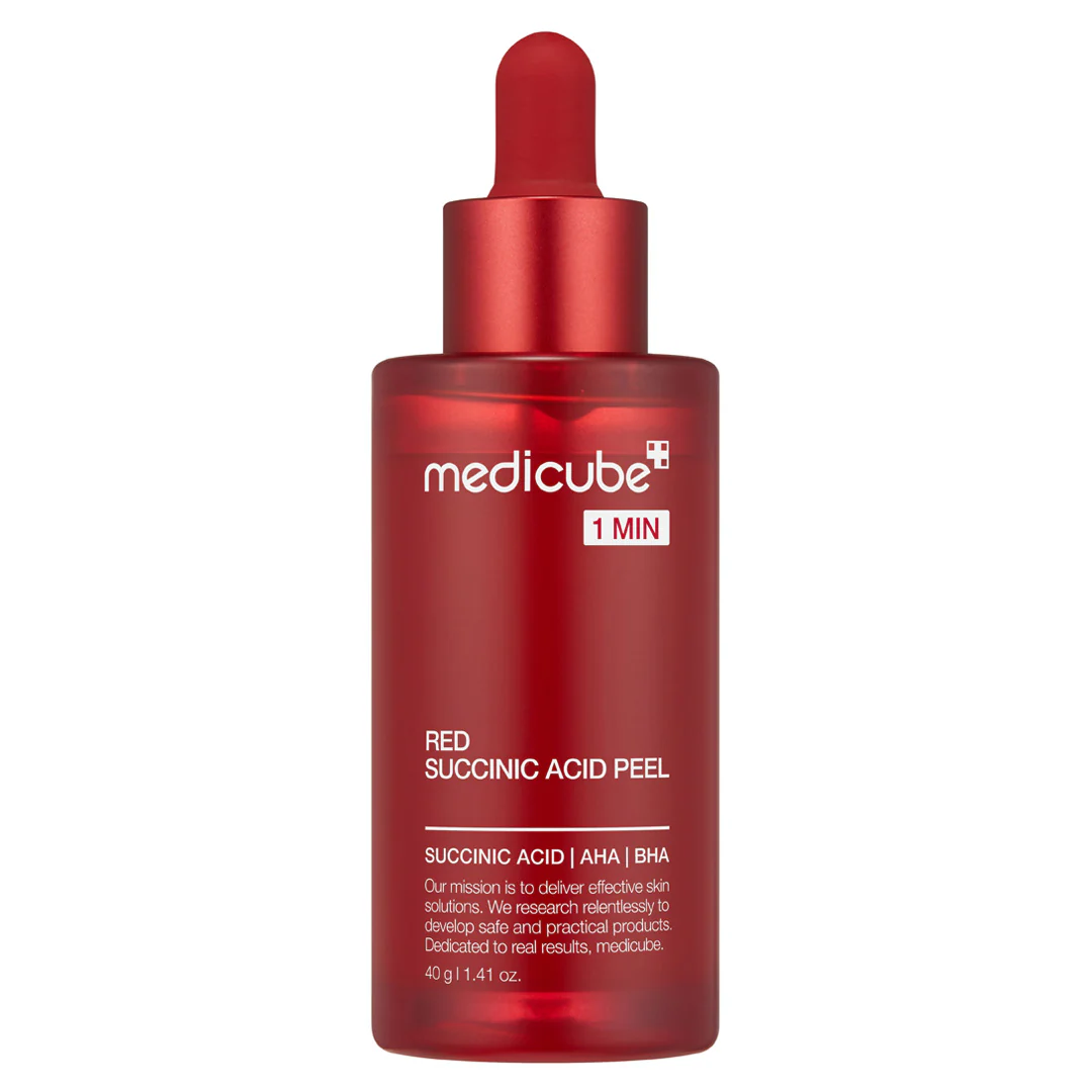 Medicube 21% Red Succinic Acid Cleansing Booster Concentrate Scale