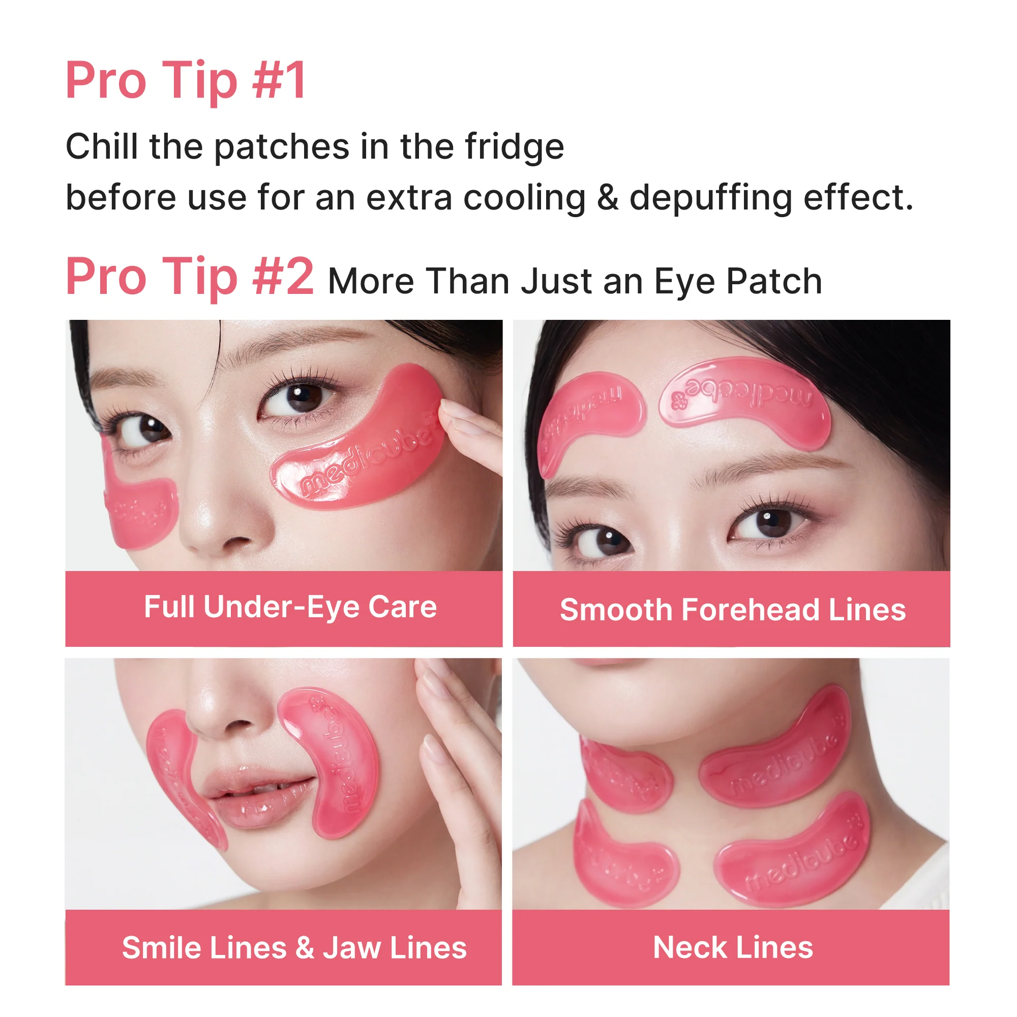 Medicube PDRN Pink Collagen Jelly Eye Mask - 28POUCH - Image 8