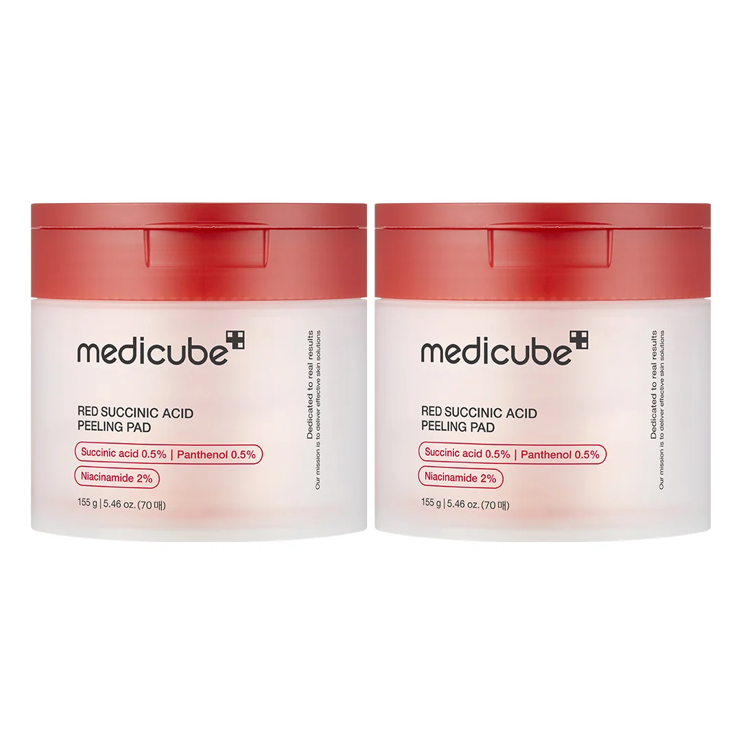 Medicube Red Succinic Acid Panthenol Pads - 2 PACK Toner - Image 7