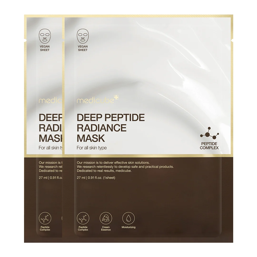 Medicube Deep Peptide Radiance Mask - 20+20 MASKS - Image 2