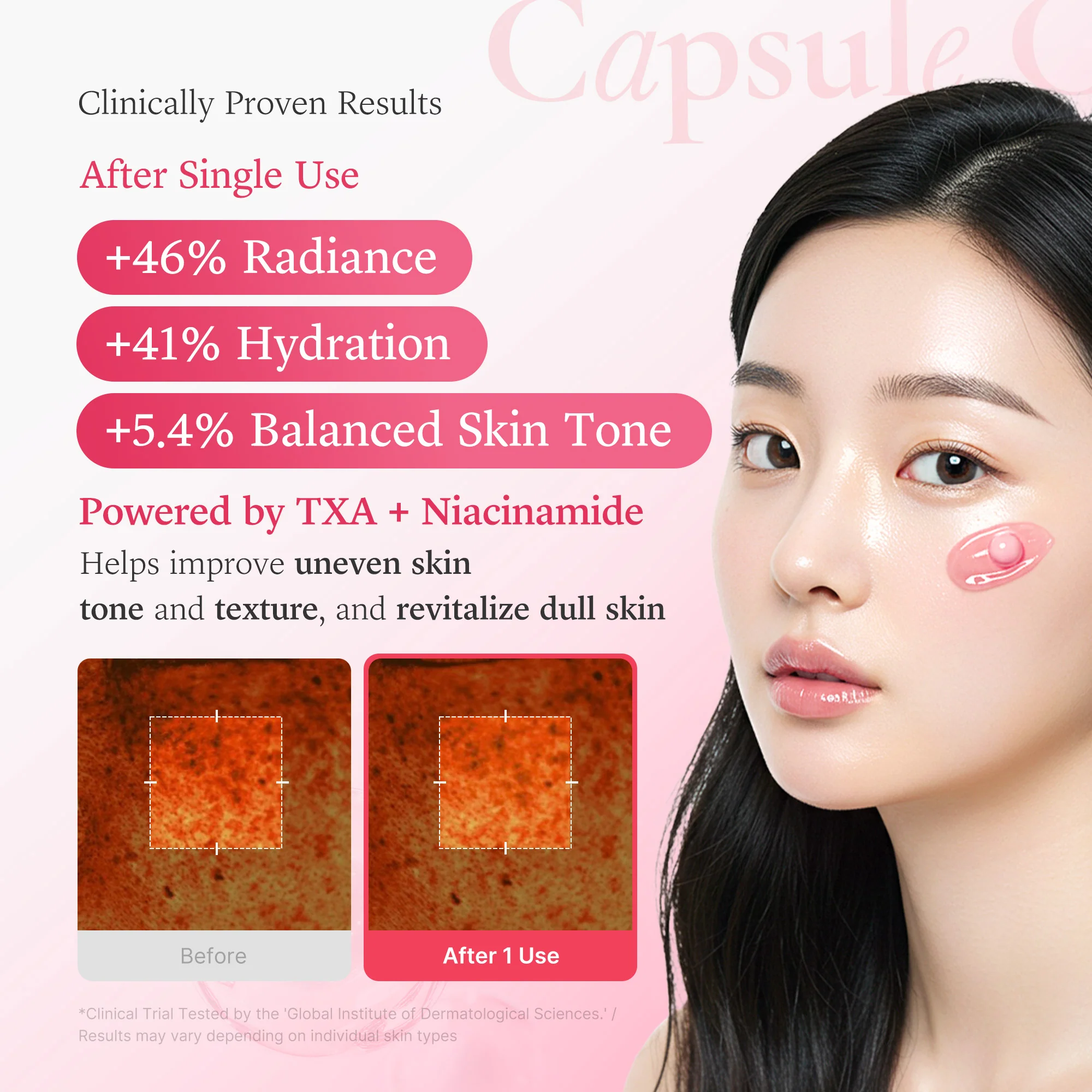 Medicube TXA Niacinamide Capsule Cream - 2PACK(+GIFT) - Image 4