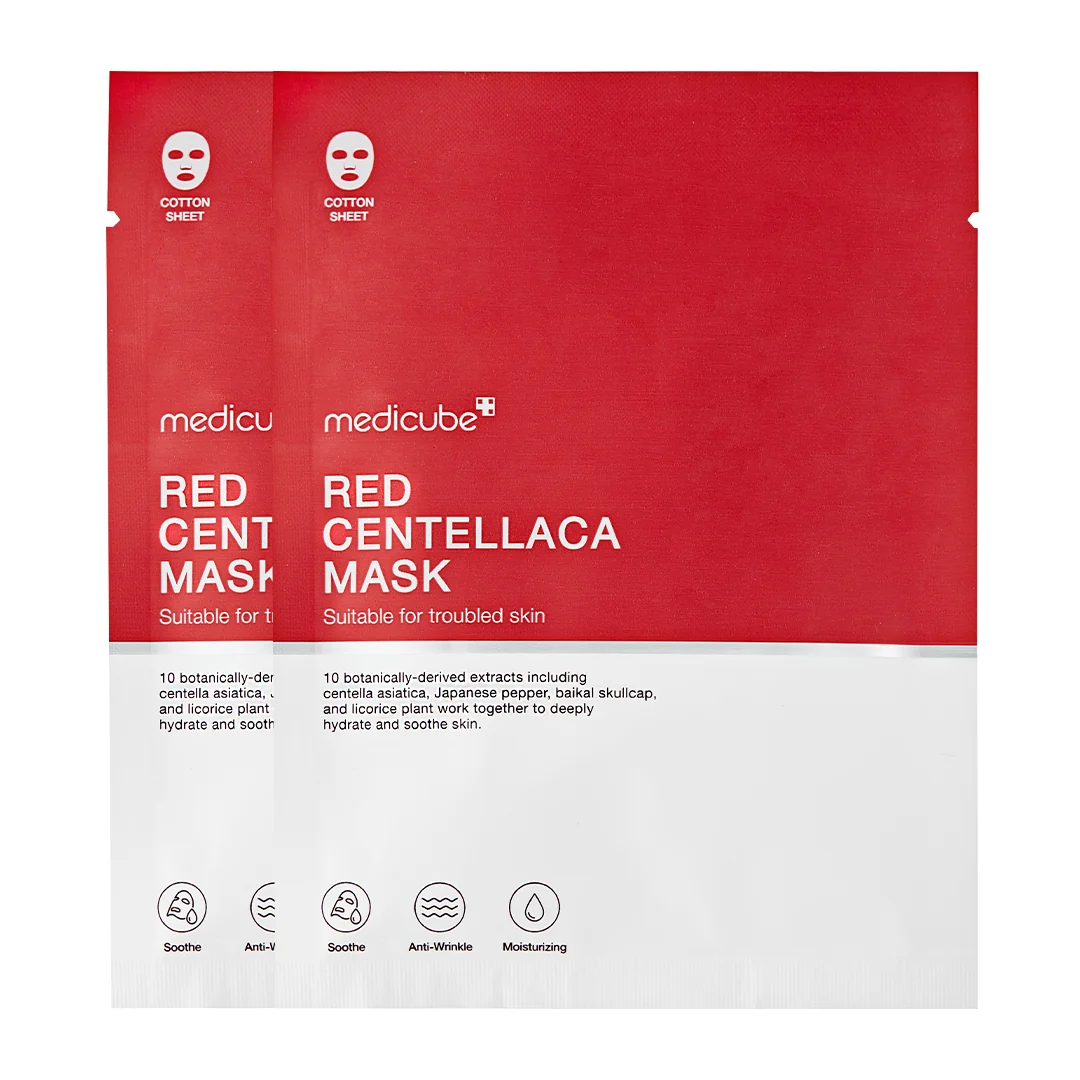 Medicube Red Centellaca Treatment - 2 MASKS - Image 2