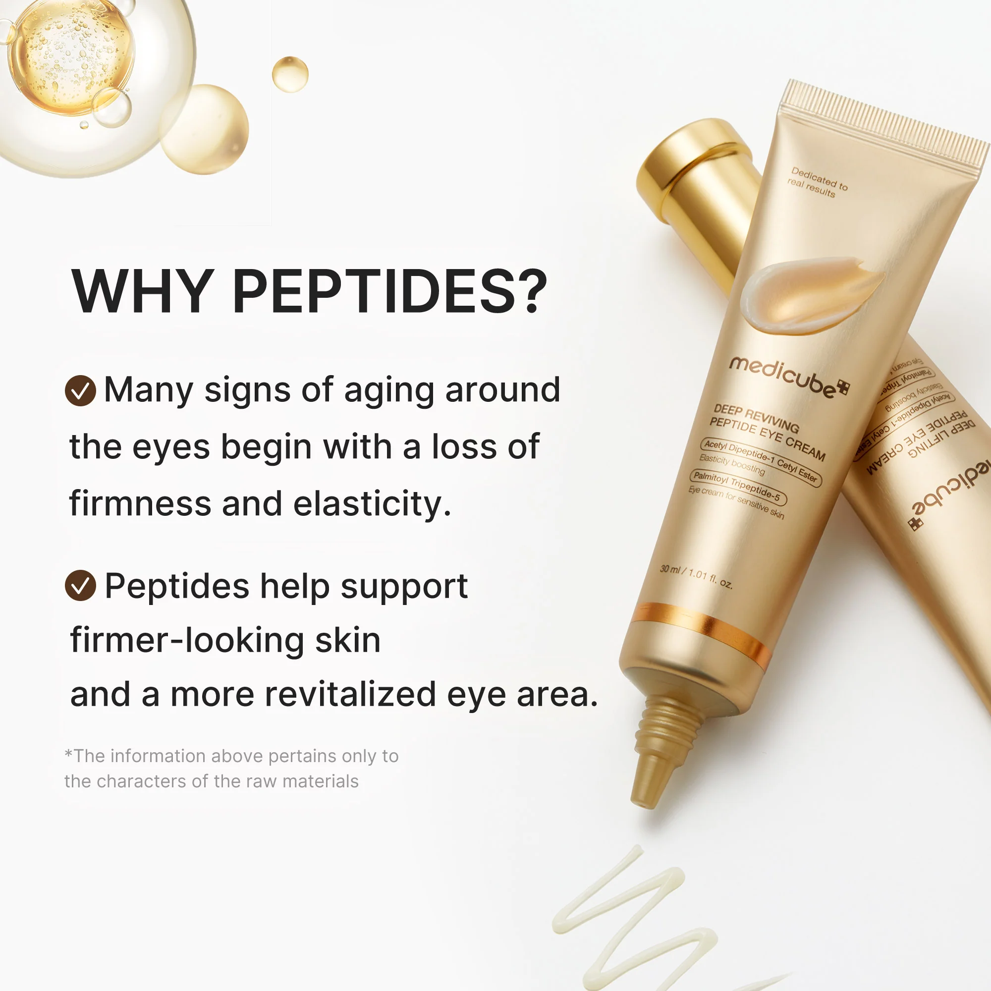 Medicube Deep Reviving Peptide Eye Cream - Image 5