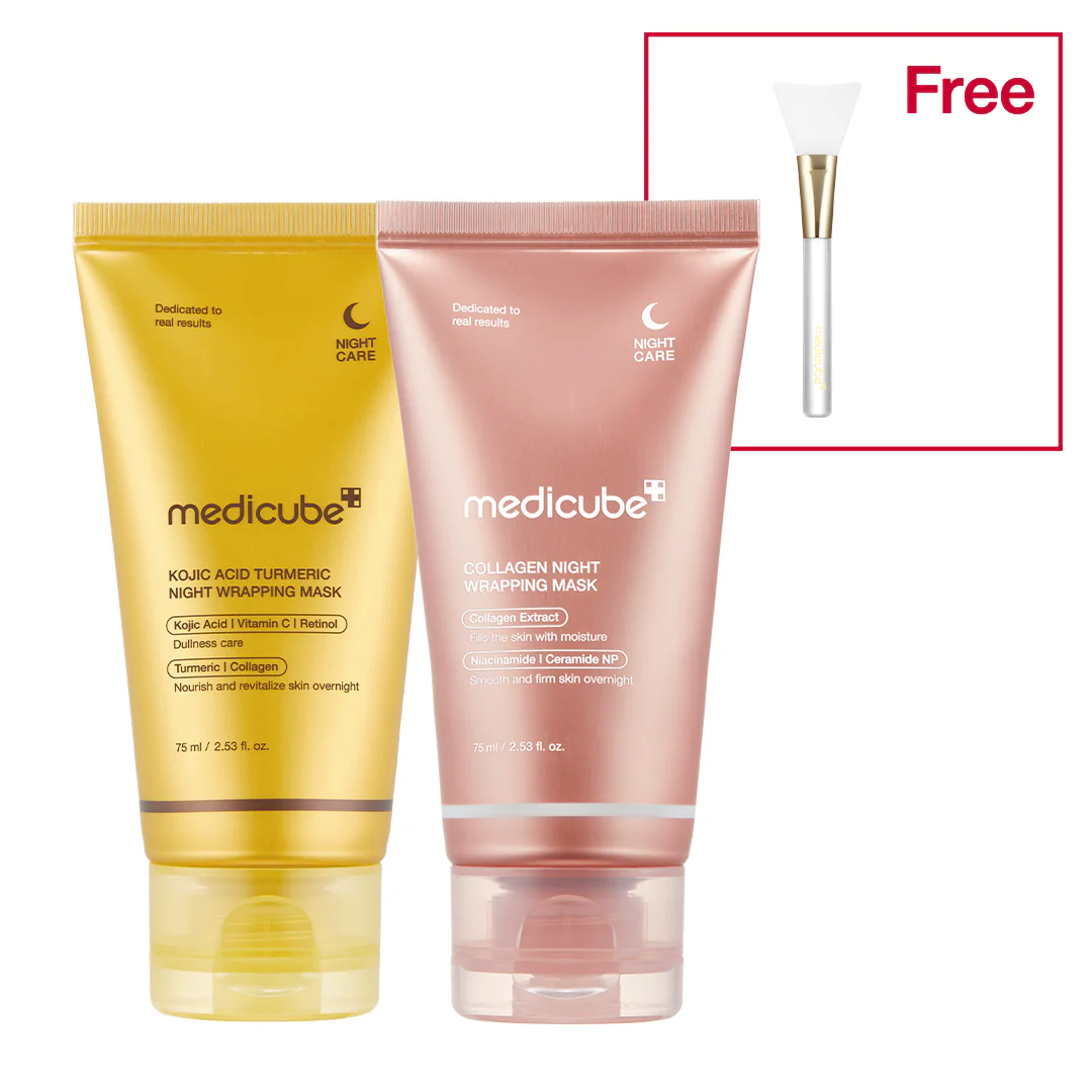 Medicube Collagen Night Wrapping Face Mask - SINGLE Glass - Image 17