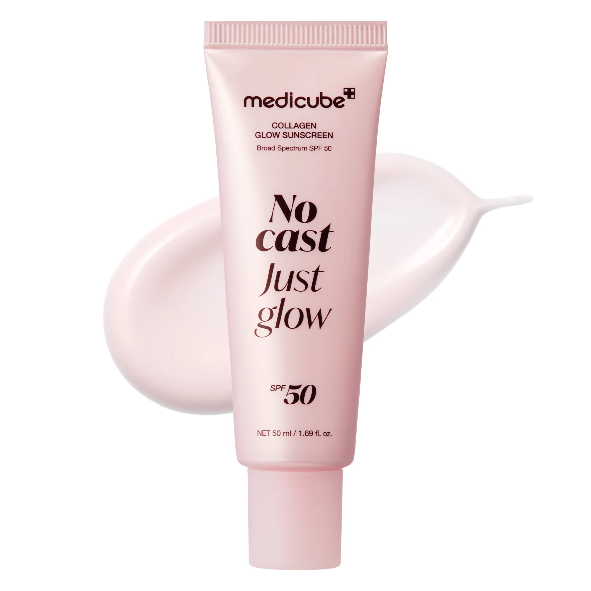 Medicube No Cast Just Glow Collagen Sunscreen Glass