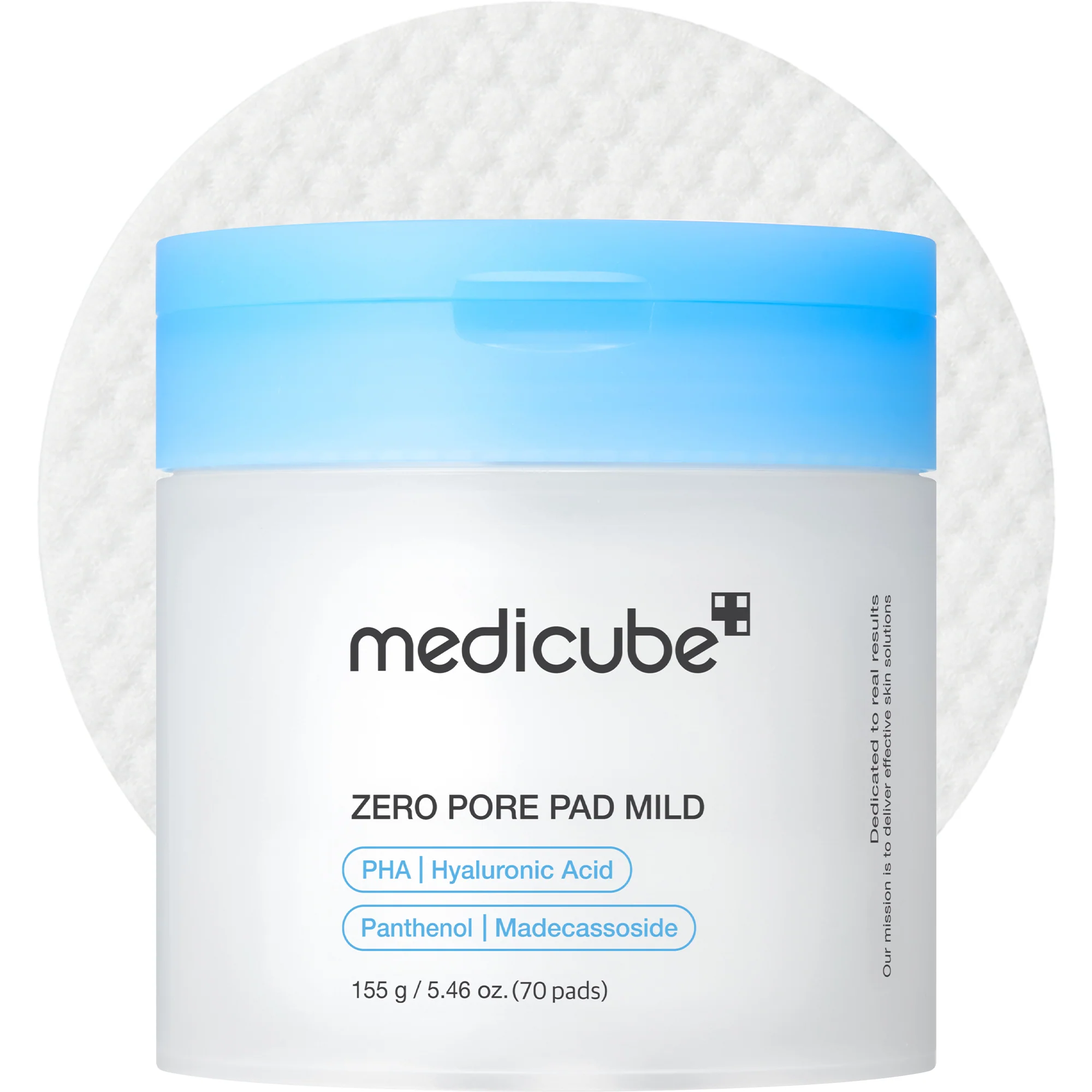 Medicube Zero Pore Madecassoside Pads (Mild) - 2 PACK Toner