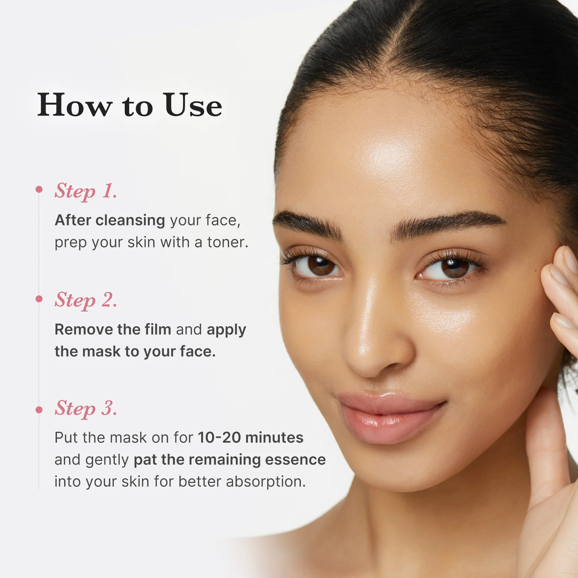 Medicube PDRN Pink Vita Coating Sheet Treatment Mask - Image 5
