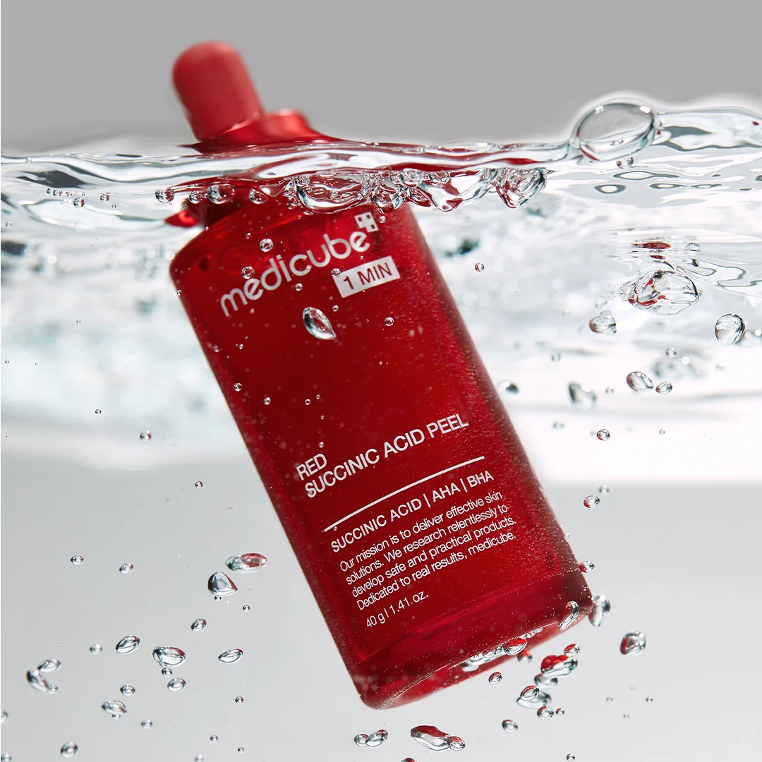 Medicube 21% Red Succinic Acid Cleansing Booster Concentrate Scale - Image 2