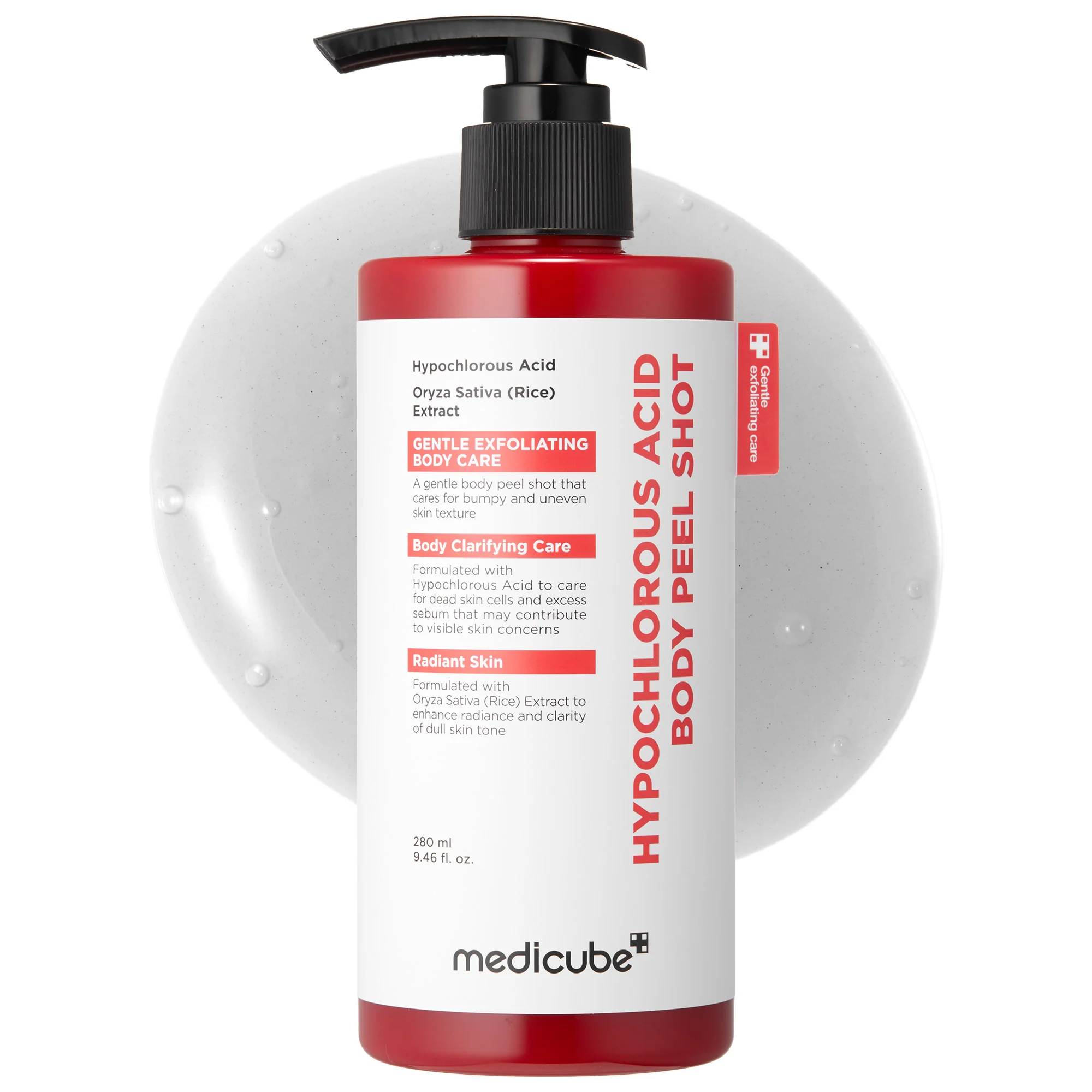 Medicube Hypochlorous Acid Rice Body Peel Shot Serum