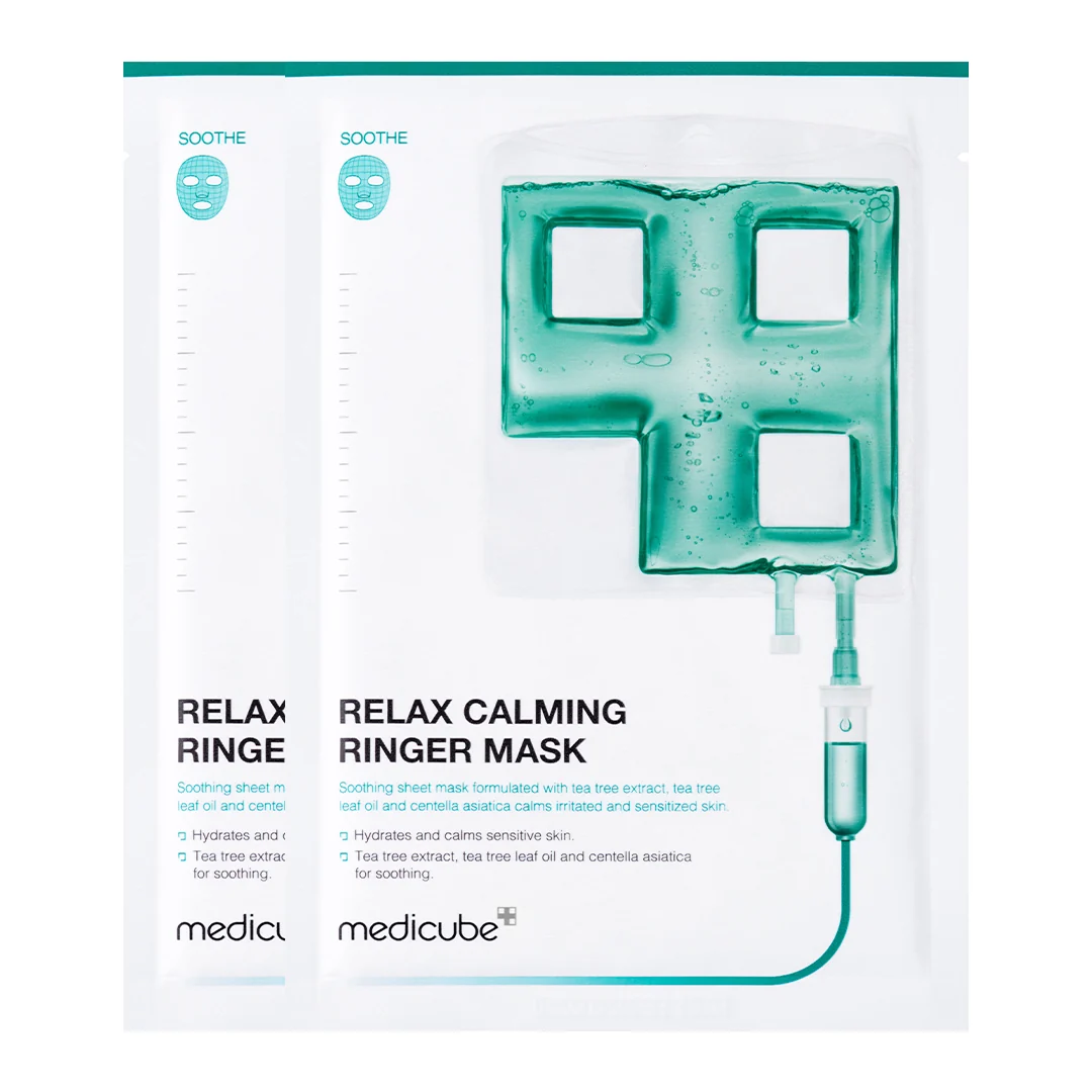 Medicube Calming Ringer Face Mask - 2 MASKS - Image 2