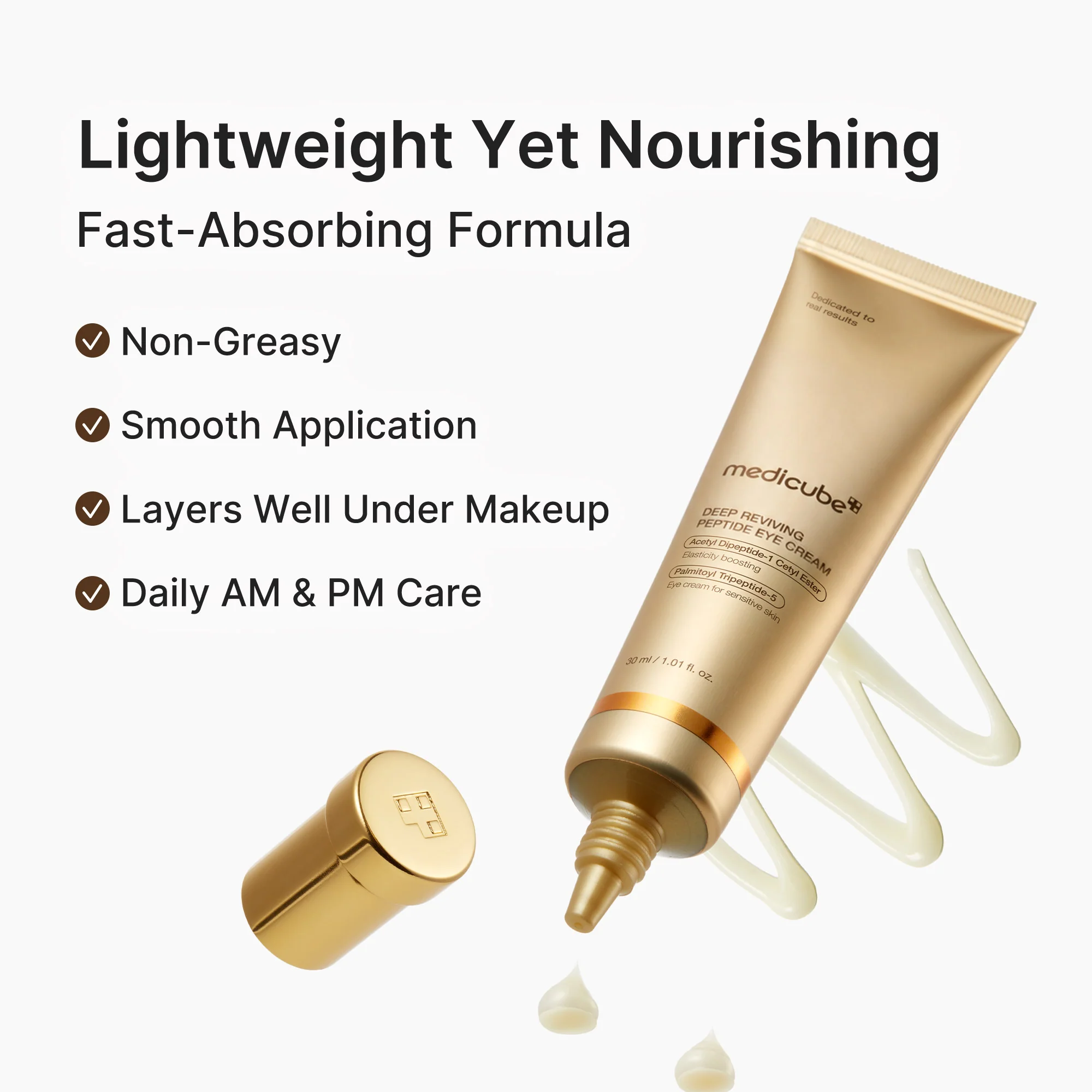 Medicube Deep Reviving Peptide Eye Cream - Image 7