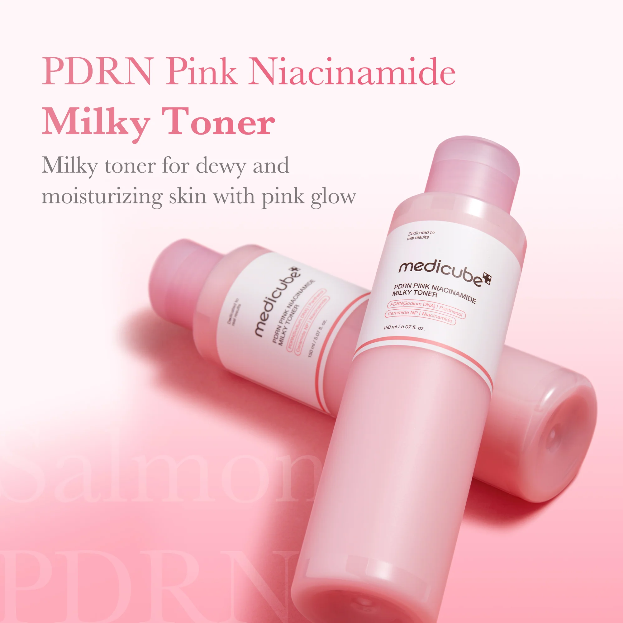 Medicube PDRN Pink Niacinamide Milky Toner - Image 2