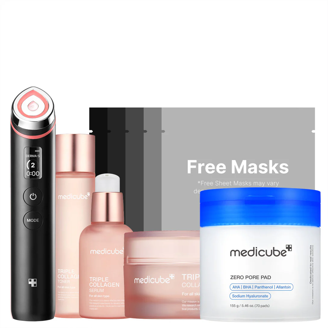 Medicube [Korean Glow Maker] Glow-Up Full Facial Set Cream